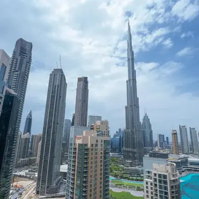 Luxury 2 Bedroom Suite with Full Burj Khalifa View