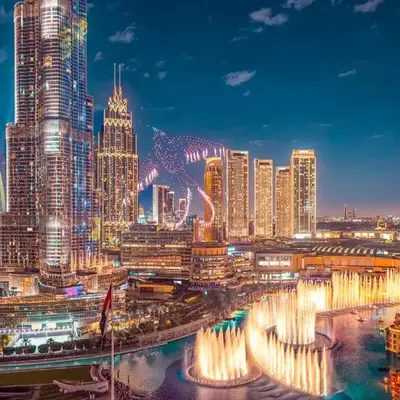 Elite Royal Apartment - Full Burj Khalifa & Fountain View - King