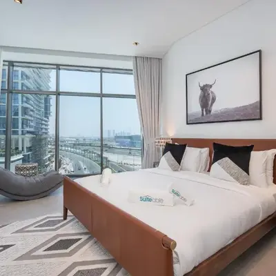 Contemporary Ranch Living with Burj Khalifa View