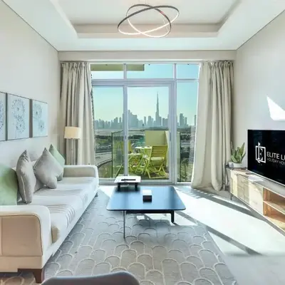 Elite LUX Holiday Homes - Skyline 1BHK Burj Khalifa View in Al Jaddaf
