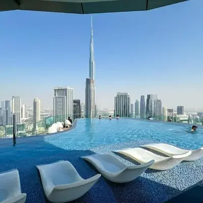Stunning 2BR with Burj Views Infinity Pool