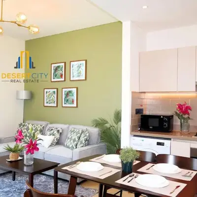 Fully Furnished 1 Bed in Sobha Creek Vista hosted by Desert City Stays
