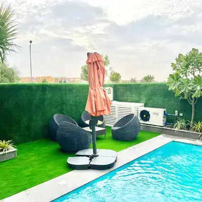 Dubai Private Pool villa Damac Hills 2 deleguest