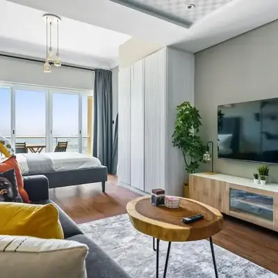 Upscale studio at JLT near metro