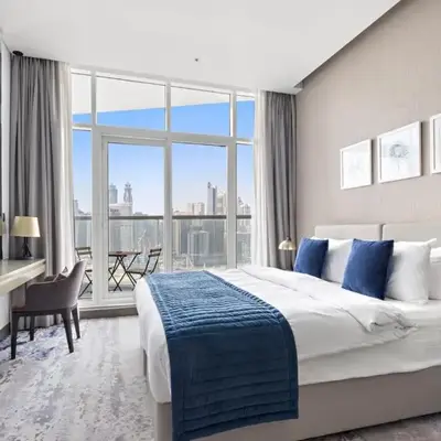 ALiving Classy Private Studio I Canal Views I DAMAC Maison Prive A- 2111
