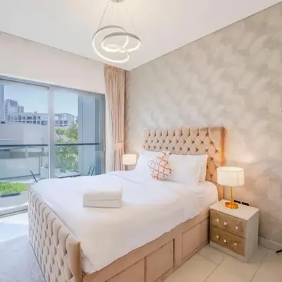 EasyGo - Sobha Waves 1 Bedroom & Study Modern