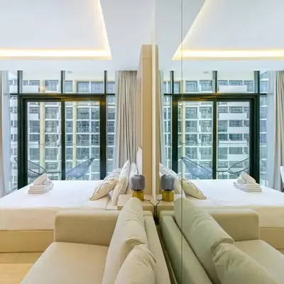 Modern Stu Near Downtown Dubai Pool Gym WiFi