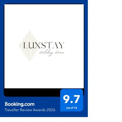 a screenshot of the unlocking covenant traveller review awards at Address Residence Dubai Opera 21 by Luxstay Holiday Homes in Dubai