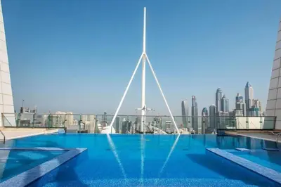 Gallery image of StoneTree - Lovely Studio in Goldcrest View 1 in Dubai