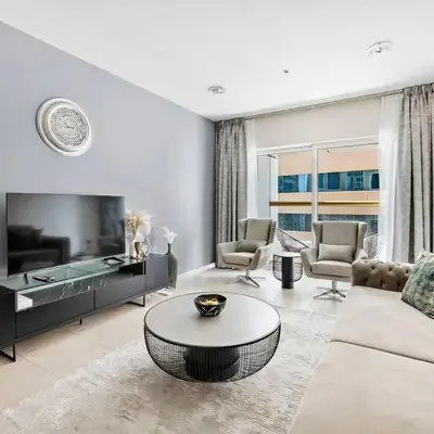 StoneTree - High Floor Furnished 1 BR