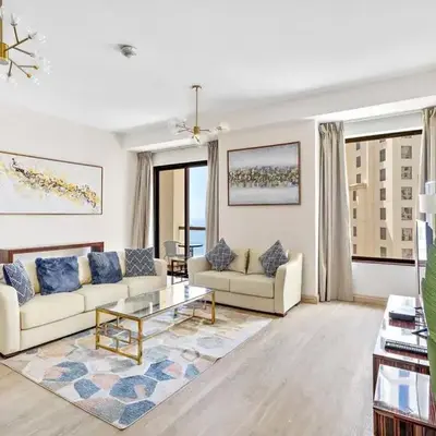 StoneTree - Near Beach - Furnished 1BR with Partial Sea View