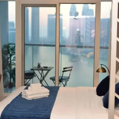 Luxury Business Bay Studio with breathtaking views.