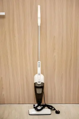 a hair dryer is attached to a wall at Modern studio in Azizi Riviera in Dubai
