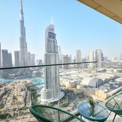 cinematic&Chic Burj Khalifa &Fountain View 2BR APT