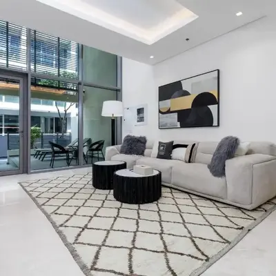 Maison Privee - Exquisite Duplex with Private Patio & Loft Living
