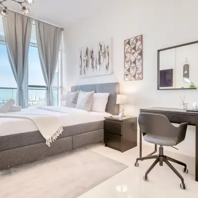 Appealing Studio at Carson C DAMAC Hills Dubailand by Deluxe Holiday Homes