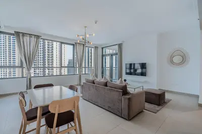 Gallery image of CitiHome- New 1BR creek Island with infinity pool in Dubai