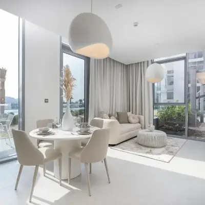 Crystal water lagoon living in District One