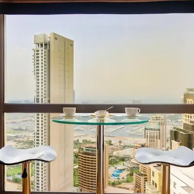 Stunning 1BR with Palm and Sea Views