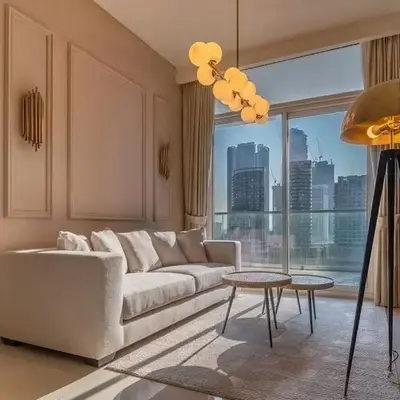 Stylish Apartment 5 minutes from Dubai Mall with canal view
