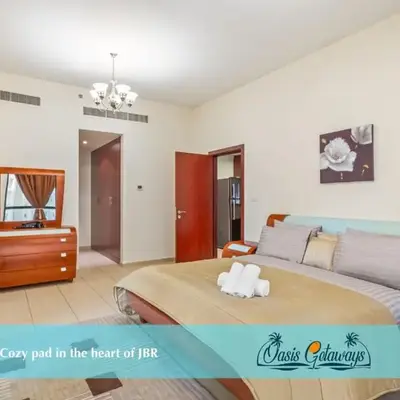 Cozy pad in the heart of Dubai on JBR beach!