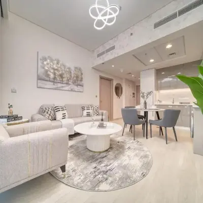 Serene 1BR Apartment in Azizi Riviera 27
