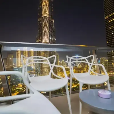 Vacay Lettings - Stunning Burj Khalifa fountain view near Dubai mall