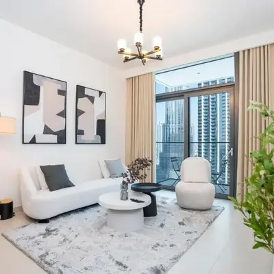 3 Bedroom Family Apartment from High Floor Downtown Views 183BC-3