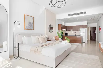 Gallery image of Silkhaus Modern Studio Near Silicon Central Mall in Dubai