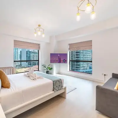 Prime Spacious 5 plus 1 BR Apt on JBR Beach near Metro