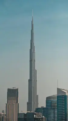 a tall building in the middle of a city at DAYF-SOL Luxury Living in Business Bay in Dubai