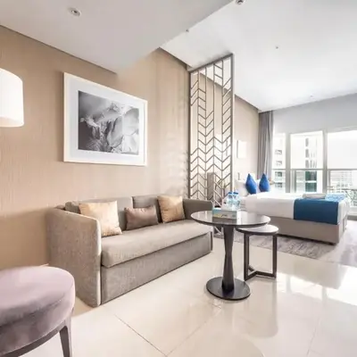 Studio Apartment in DAMAC Maison Prive Businessbay - Dubai Canal View