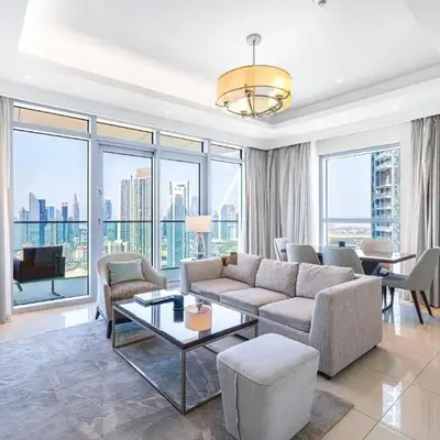 The Address Fountain Views - Residence 2 Bedroom with Burj Khalifa view