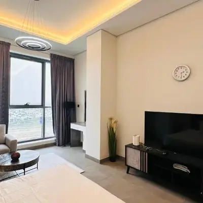 Upscale Studio Apartment Palm View with Big Balcony Free Parking by Belvilla