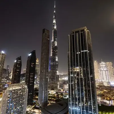 Burj Crown - Spectacular Boulevard View