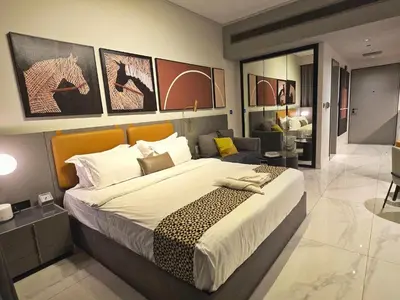 Gallery image of Luxurious & cozy MAG318 Studio Apartment in Business Bay Downtown walking distance from Dubai Mall & Burj Khalifa in Dubai