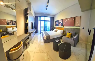 Gallery image of Luxurious & cozy MAG318 Studio Apartment in Business Bay Downtown walking distance from Dubai Mall & Burj Khalifa in Dubai