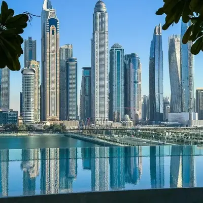 Vibrant 1BR Apartment with Marina & Ocean View