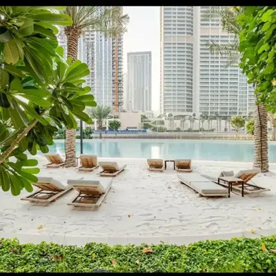 Exquisite 1-Bedroom with Pool Scenery in Dubai Creek Harbour