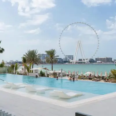 Ahlan HH - Luxurious 1BR Suite at La Vie - Free Private Beach Access