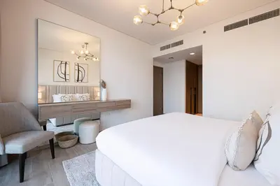 Gallery image of Cozy 2BR Retreat with Panoramic Dubai Creek Views in Dubai