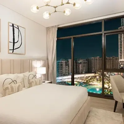 Cozy 2BR Retreat with Panoramic Dubai Creek Views