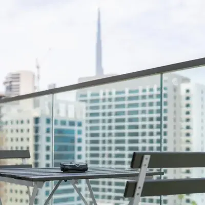 Marco Polo - Modern 1BR in Business Bay near Burj Khalifa