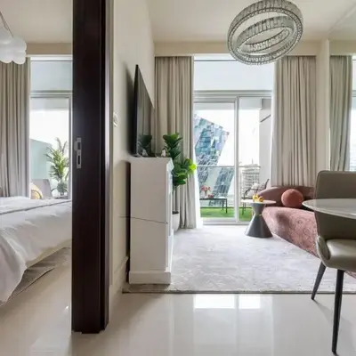 Glamorous 1Bedroom in Business bay l Large Balcony
