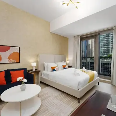 Elegant studio in Sparkle Tower by Suiteable