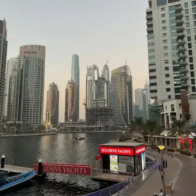 Golden Hour Marina View