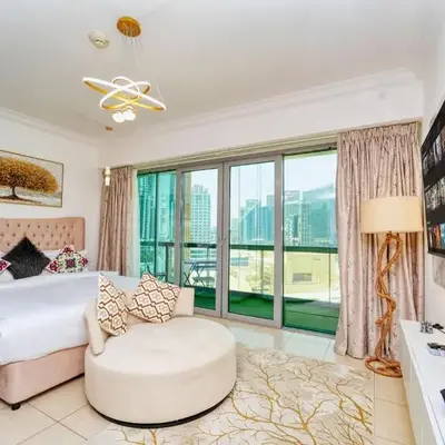 Luxury Studio - Downtown Dubai 6 Minute Walk to Burj Khalifa & Dubai Mall