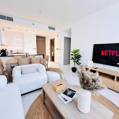 Fully Furnished 1br W Relaxing Lagoon View