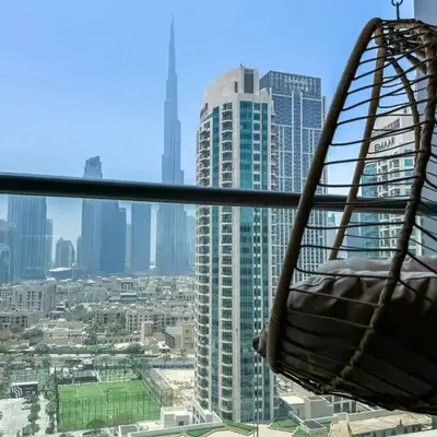 High Floor Burj Khalifa View 1BR - Business Bay