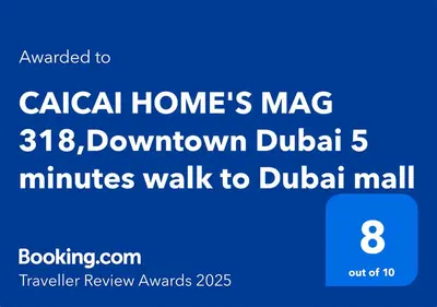 a screenshot of the cadaemia homes mac downtown dudleys at City Retreat MAG 318,Downtown Dubai 5 minutes walk to Dubai mall in Dubai